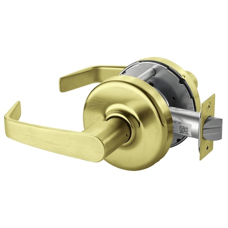 Corbin Russwin Grade 1 Privacy Cylindrical Lock, Newport Lever, Non-Keyed, Satin Brass Finish, Non-handed CL3320 NZD 606